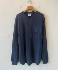 <men>Barbour(バブアー)×norbit(ノービット) Waffle Shirts(MOL079NV91) navy-S ●送料無料●