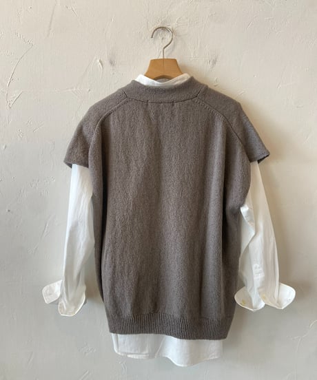 【SALE】<women>evam eva (エヴァム　エヴァ ) roving cotton vest(E261K004) ●送料無料●