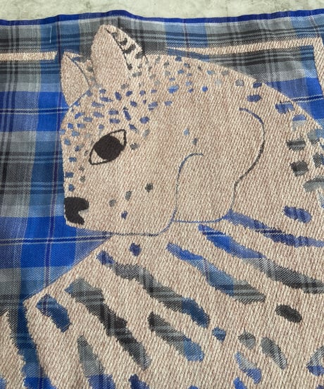 <unisex>INOUI EDITIONS(イヌイ エディションズ) SCARF 70 3D PANTEO ウールストール ET24PAN ●送料無料●