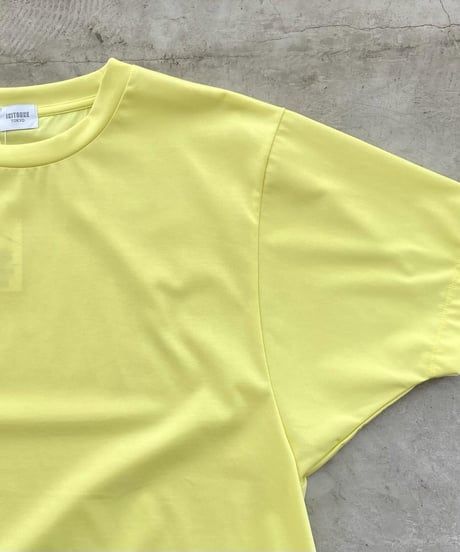 <women> IKITSUKE(イキツケ)  接触冷感 ギャザーTシャツ (1202261)  イエロー ●送料無料●