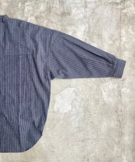 <unisex> Yarmo(ヤーモ) Long Sleeve Boxy Shirts_Flannel YAR-26AWS30F ●送料無料●