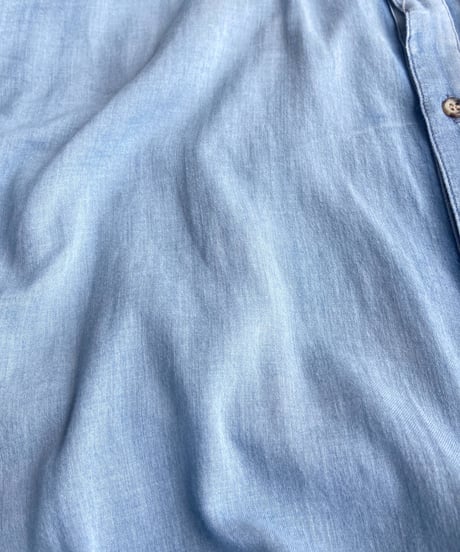 <women>RILATO(リラート) 2.5oz デニムシャツ(L26002-1) ●送料無料●