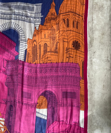 <unisex>INOUI EDITIONS(イヌイ エディションズ)  SCARF 100 WOOL PARIS ウォッシャブルウール ストール (ET201PA31)●送料無料●