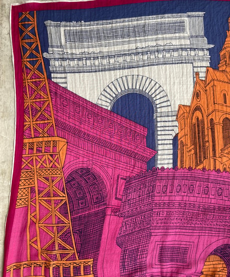<unisex>INOUI EDITIONS(イヌイ エディションズ)  SCARF 100 WOOL PARIS ウォッシャブルウール ストール (ET201PA31)●送料無料●