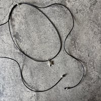IRONO code necklace （Sv925 mediumstar）