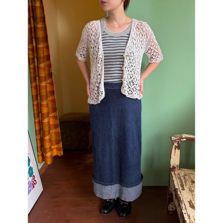 crochet s/s cardigan