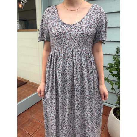 floral design long dress