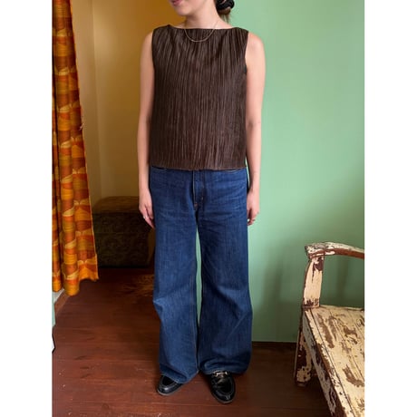 made in Mexico design sleeveless tops