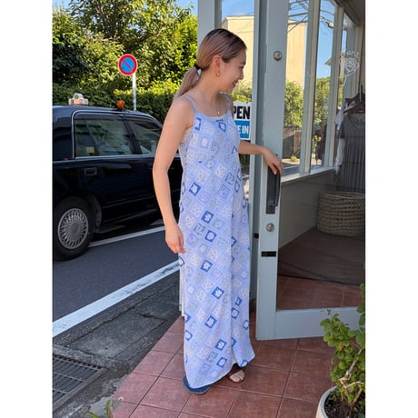 floral camisole dress