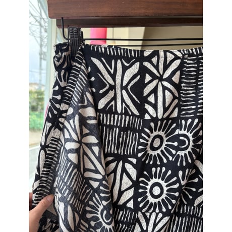 wrap mini skirt