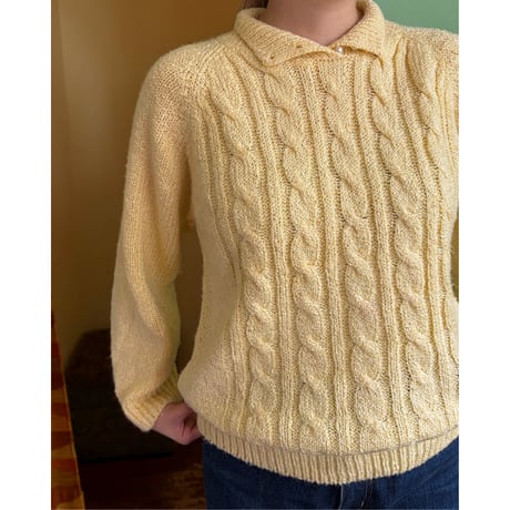 perl cable sweater