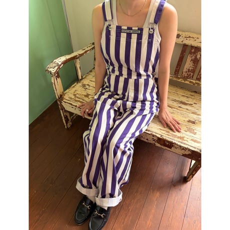 【ご成約済み】stripe overall