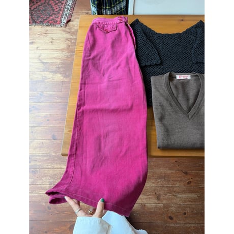 brown knit vest