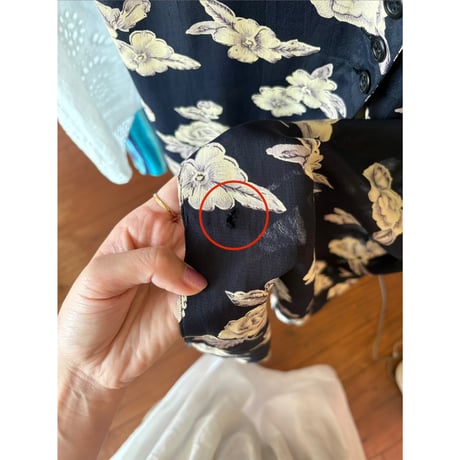 floral pattern skirt