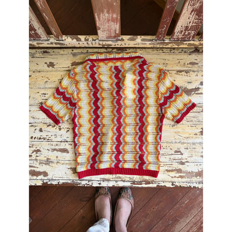 multicolored design tops