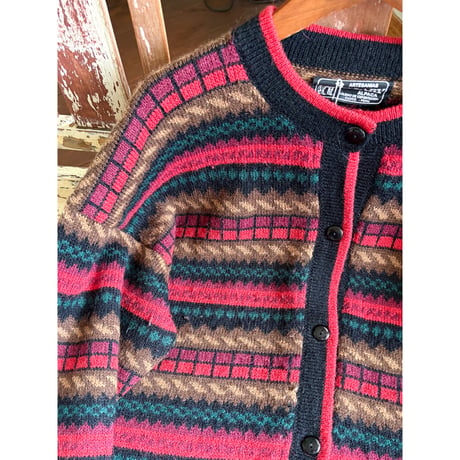 design  knit cardigan