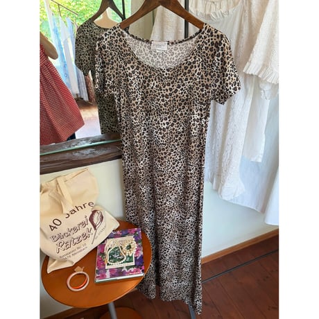 made in USA leopard dress