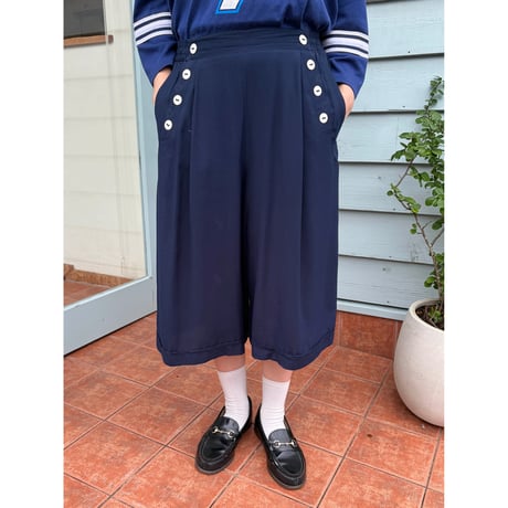 【ご成約済み】made in west-Germany navy pants/black s/s tee