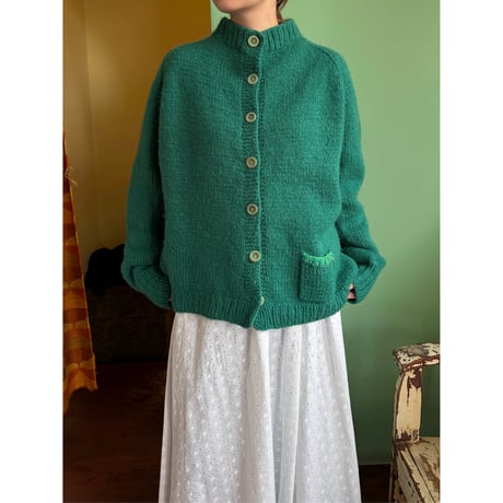 pocket  knit cardigan