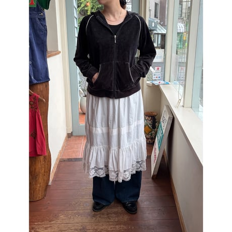 cotton frill skirt