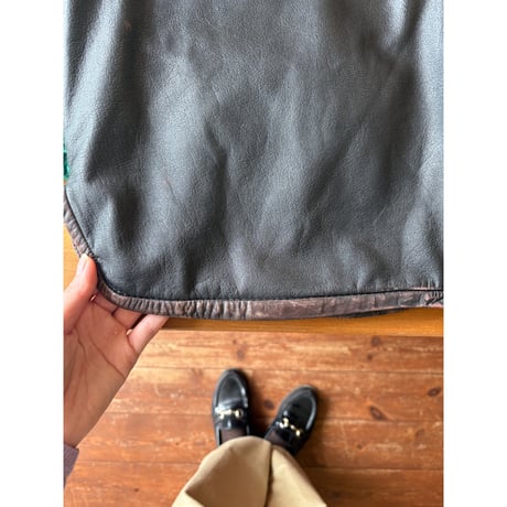design leather vest