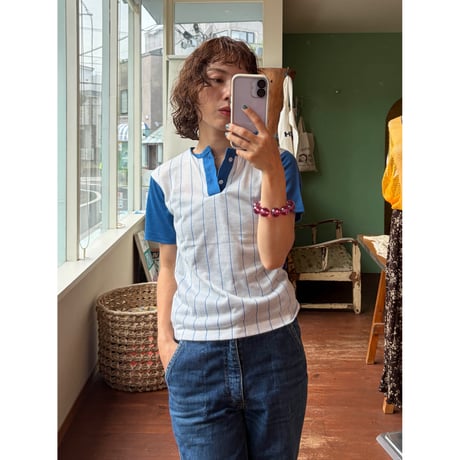 made in USA baseball tee