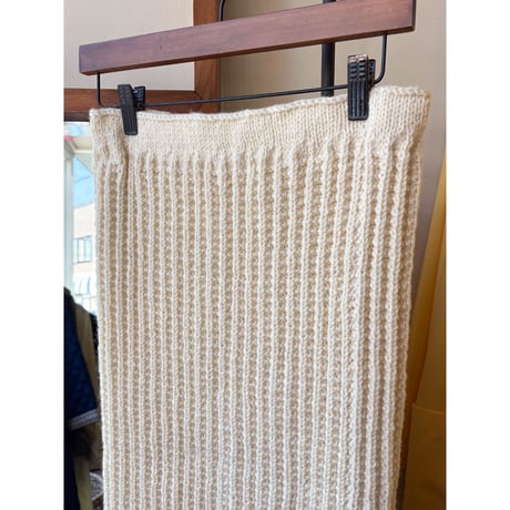 knit skirt 　⚪️