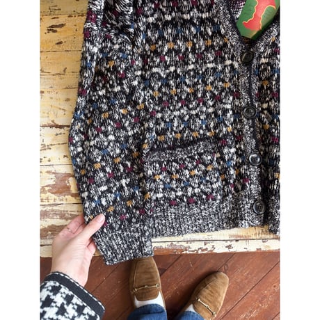 melange cardigan
