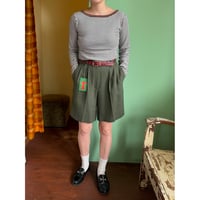 made in USA khaki short pants