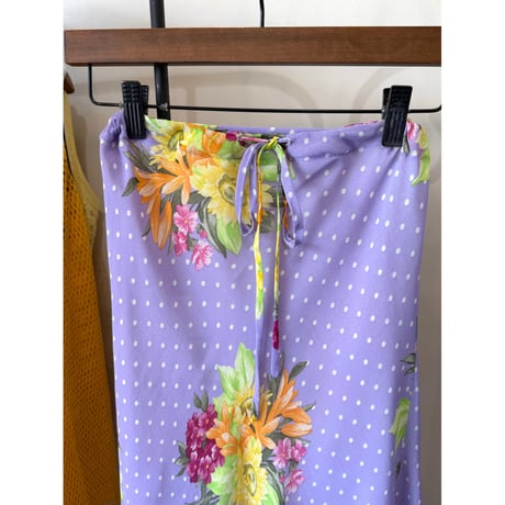 made in France dot design skirt