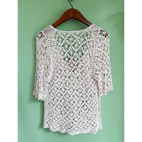 crochet s/s cardigan