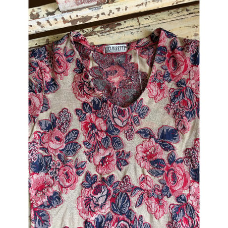 made in Italy glitter design tops