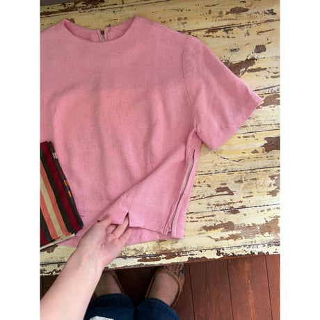 pink short tops