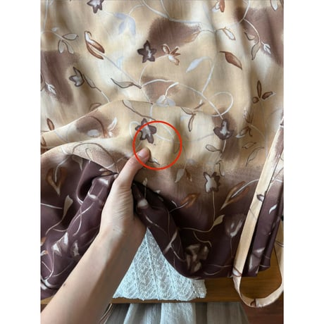 wrap　design skirt