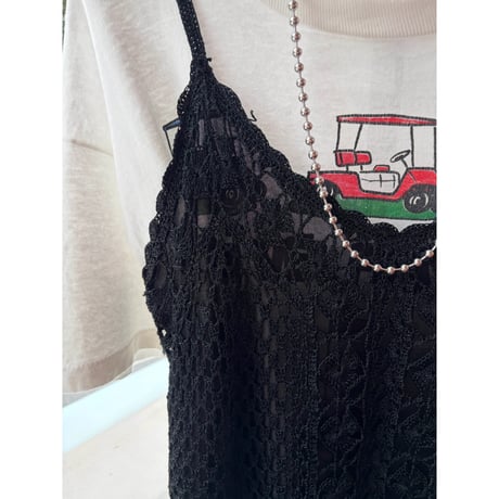 【ご成約済み】crochet camisole