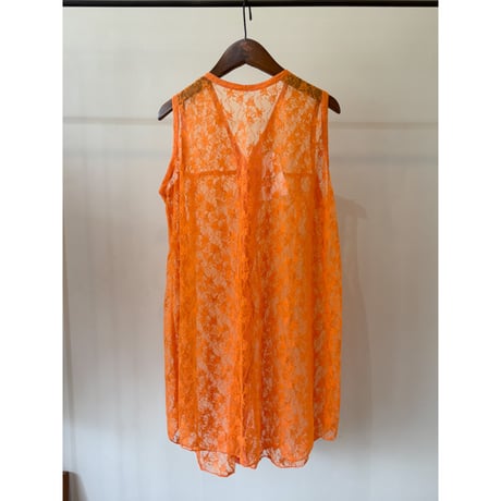 orange all lace tops