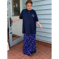 floral wrap skirt