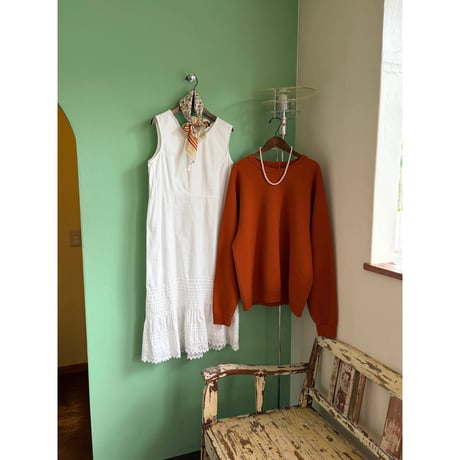 sleeve less cotton dress