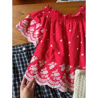 embroidery blouse