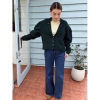 【ご成約済み】made in Austria LODEN-FREY wool knit cardigan