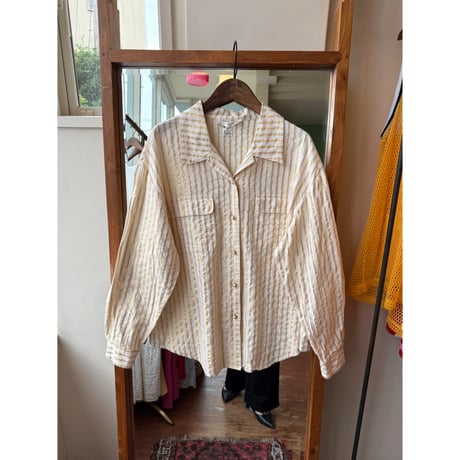 stripe design shirt