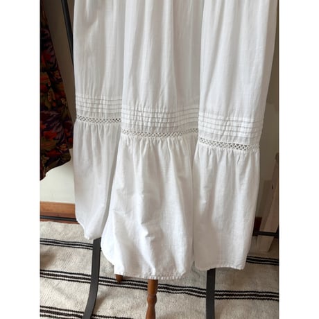 camisole long dress ⚪️