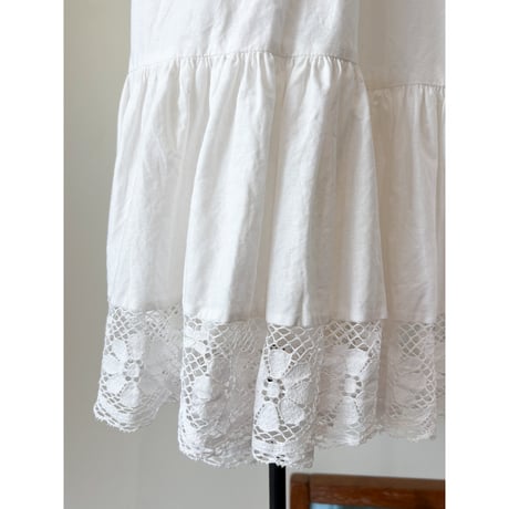 cotton frill skirt