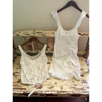 made in Italy gather design camisole