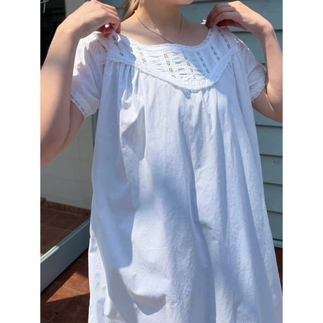 cotton midi dress