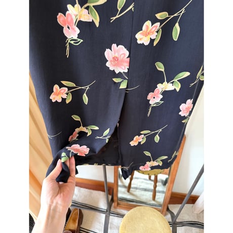floral pattern skirt