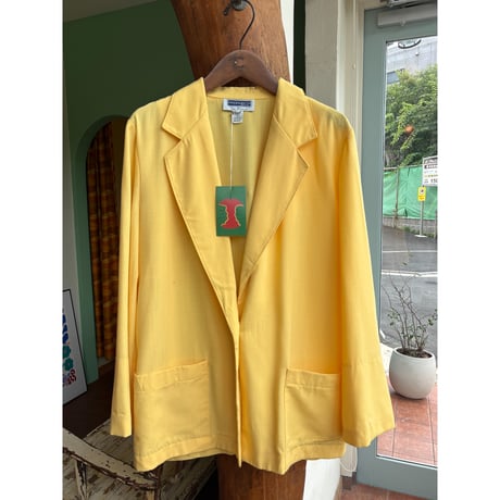 yellow light jacket
