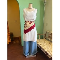 sleeve less cutwork lace dress