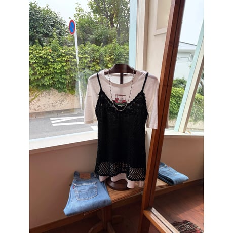 【ご成約済み】crochet camisole