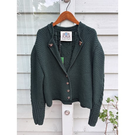 【ご成約済み】made in Austria LODEN-FREY wool knit cardigan